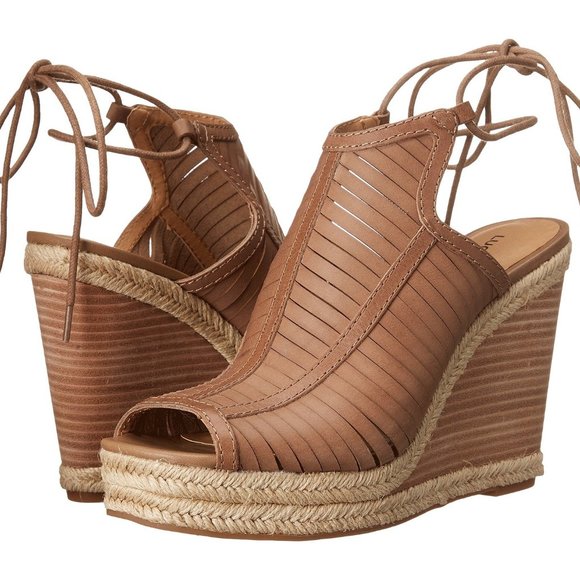 Lucky Brand Shoes - Lucky Brand Laceey Wedge Sandals, Size 7.5